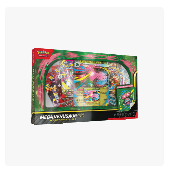 Mega Venusaur ex Premium Collection *RIPPED LIVE*
