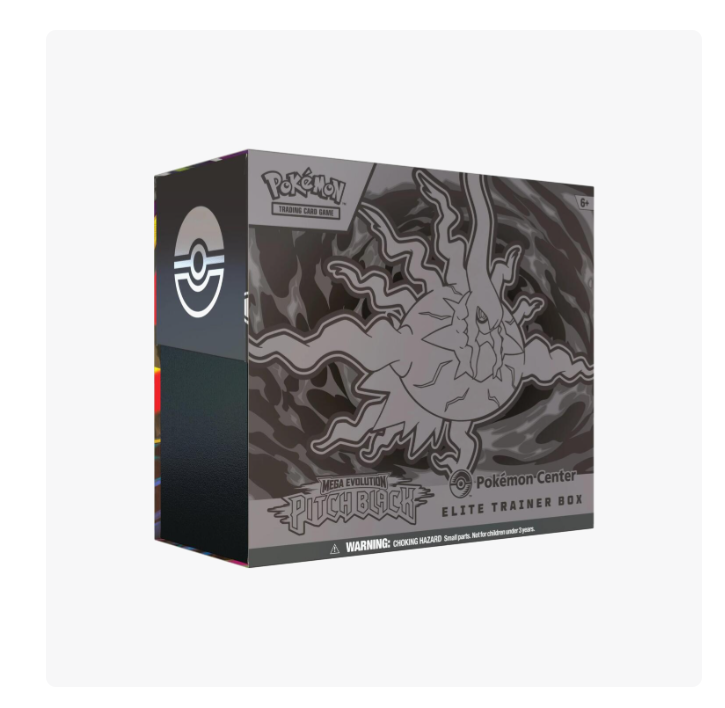Pitch Black Pokemon Center Elite Trainer Box (Exclusive) - ME05: Pitch Black **RIPPED LIVE**