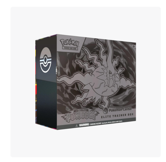 Pitch Black Pokemon Center Elite Trainer Box (Exclusive) - ME05: Pitch Black **RIPPED LIVE**